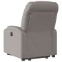 Sillón reclinable elevable tela gris taupe de , Sillones - Ref: Foro24-3204604, Precio: 280,93 €, Descuento: %
