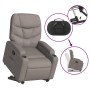 Sillón reclinable elevable tela gris taupe de , Sillones - Ref: Foro24-3204604, Precio: 264,98 €, Descuento: %