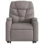 Sillón reclinable elevable tela gris taupe de , Sillones - Ref: Foro24-3204604, Precio: 280,93 €, Descuento: %