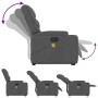 Sillón de masaje eléctrico reclinable elevable tela gris oscuro de , Sillones - Ref: Foro24-3204633, Precio: 361,66 €, Descue...