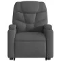Sillón de masaje eléctrico reclinable elevable tela gris oscuro de , Sillones - Ref: Foro24-3204633, Precio: 394,00 €, Descue...