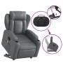 Sillón de masaje elevable eléctrico cuero sintético gris de , Sillones - Ref: Foro24-3204568, Precio: 356,48 €, Descuento: %