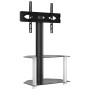 Mueble TV esquina 2 niveles para 32-70 pulgadas negro plateado de , Muebles TV - Ref: Foro24-358164, Precio: 90,80 €, Descuen...