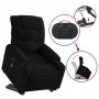 Sillón de masaje eléctrico reclinable elevable tela negro de , Sillones - Ref: Foro24-3206674, Precio: 381,09 €, Descuento: %