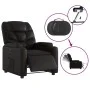Black Faux Leather Power Recliner by , Armchairs - Ref: Foro24-3204644, Price: 273,50 €, Discount: %