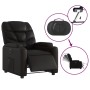 Sillón reclinable eléctrico de cuero sintético negro de , Sillones - Ref: Foro24-3204644, Precio: 265,05 €, Descuento: %
