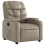 Sillón reclinable eléctrico de cuero sintético color capuchino de , Sillones - Ref: Foro24-3204650, Precio: 280,60 €, Descuen...