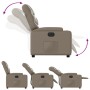 Sillón reclinable eléctrico de cuero sintético color capuchino de , Sillones - Ref: Foro24-3204650, Precio: 287,23 €, Descuen...