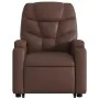 Brauner Fußmassagesessel aus Kunstleder von , Sessel - Ref: Foro24-3204667, Preis: 303,95 €, Rabatt: %