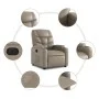 Sillón elevable eléctrico cuero artificial capuchino de , Sillones - Ref: Foro24-3204678, Precio: 359,75 €, Descuento: %
