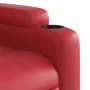 Sillón de majaje elevable eléctrico cuero artificial rojo de , Sillones - Ref: Foro24-3204684, Precio: 337,11 €, Descuento: %