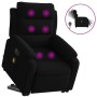 Sillón de masaje reclinable elevable terciopelo negro de , Sillones - Ref: Foro24-3205131, Precio: 336,54 €, Descuento: %