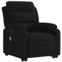 Sillón de masaje reclinable elevable terciopelo negro de , Sillones - Ref: Foro24-3205131, Precio: 354,93 €, Descuento: %