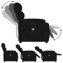 Sillón de masaje reclinable elevable terciopelo negro de , Sillones - Ref: Foro24-3205131, Precio: 336,54 €, Descuento: %