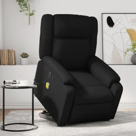 Sillón de masaje elevable eléctrico cuero sintético negro de , Sillones - Ref: Foro24-3205171, Precio: 354,93 €, Descuento: %