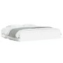 Estructura cama con cajones madera ingeniería blanca 200x200 cm de , Camas y somieres - Ref: Foro24-3207245, Precio: 175,39 €...