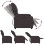Sillón reclinable eléctrico tela marrón oscuro de , Sillones - Ref: Foro24-3204805, Precio: 245,51 €, Descuento: %