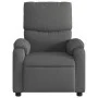 Sillón reclinable de masaje eléctrico tela gris oscuro de , Sillones - Ref: Foro24-3204813, Precio: 253,46 €, Descuento: %