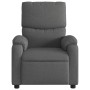 Sillón reclinable de masaje eléctrico tela gris oscuro de , Sillones - Ref: Foro24-3204813, Precio: 243,91 €, Descuento: %