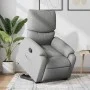 Sillón reclinable elevable de tela gris claro de , Sillones - Ref: Foro24-3204824, Precio: 307,23 €, Descuento: %