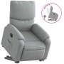 Sillón reclinable elevable de tela gris claro de , Sillones - Ref: Foro24-3204824, Precio: 272,32 €, Descuento: %