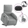 Sillón reclinable elevable de tela gris claro de , Sillones - Ref: Foro24-3204824, Precio: 307,23 €, Descuento: %