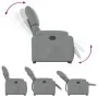 Sillón reclinable elevable de tela gris claro de , Sillones - Ref: Foro24-3204824, Precio: 307,23 €, Descuento: %