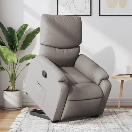 Hebbarer Liegesessel aus taupegrauem Stoff von , Sessel - Ref: Foro24-3204832, Preis: 268,58 €, Rabatt: %