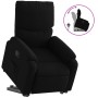 Sillón reclinable elevable tela negro de , Sillones - Ref: Foro24-3204826, Precio: 263,04 €, Descuento: %