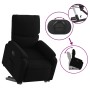 Sillón reclinable elevable tela negro de , Sillones - Ref: Foro24-3204826, Precio: 263,04 €, Descuento: %