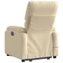 Silla de masaje reclinable de pie de tela color crema de , Sillones - Ref: Foro24-3204845, Precio: 324,49 €, Descuento: %