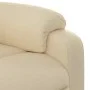 Silla de masaje reclinable de pie de tela color crema de , Sillones - Ref: Foro24-3204845, Precio: 324,49 €, Descuento: %