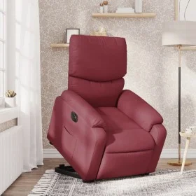Red Fabric Electric Liftable Recliner Chair by , Armchairs - Ref: Foro24-3204851, Price: 330,35 €, Discount: %