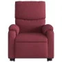 Sillón eléctrico reclinable elevable de tela rojo tinto de , Sillones - Ref: Foro24-3204851, Precio: 330,35 €, Descuento: %
