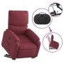 Sillón eléctrico reclinable elevable de tela rojo tinto de , Sillones - Ref: Foro24-3204851, Precio: 330,35 €, Descuento: %