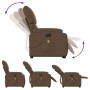 Sillón de masaje eléctrico reclinable elevable tela marrón de , Sillones - Ref: Foro24-3204864, Precio: 339,49 €, Descuento: %