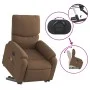 Sillón de masaje eléctrico reclinable elevable tela marrón de , Sillones - Ref: Foro24-3204864, Precio: 370,28 €, Descuento: %