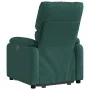 Elektrischer Massagesessel, hochklappbar, aus dunkelgrünem Stoff von , Sessel - Ref: Foro24-3204866, Preis: 325,33 €, Rabatt: %