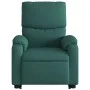Elektrischer Massagesessel, hochklappbar, aus dunkelgrünem Stoff von , Sessel - Ref: Foro24-3204866, Preis: 325,33 €, Rabatt: %