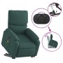 Sillón masaje eléctrico reclinable elevable tela verde oscuro de , Sillones - Ref: Foro24-3204866, Precio: 306,76 €, Descuent...