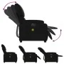 Sillón de masaje reclinable eléctrico cuero sintético negro de , Sillones - Ref: Foro24-3204879, Precio: 238,03 €, Descuento: %