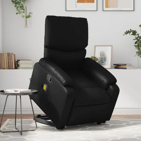 Schwarzer Fußmassagesessel aus Kunstleder von , Sessel - Ref: Foro24-3204893, Preis: 271,29 €, Rabatt: %