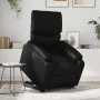 Sillón reclinable y elevable eléctrico cuero sintético negro de , Sillones - Ref: Foro24-3204900, Precio: 339,59 €, Descuento: %