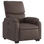 Sillón reclinable elevable eléctrico de cuero sintético marrón de , Sillones - Ref: Foro24-3204902, Precio: 374,60 €, Descuen...