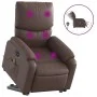 Sillón de masaje elevable eléctrico cuero sintético marrón de , Sillones - Ref: Foro24-3204909, Precio: 393,75 €, Descuento: %