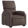 Sillón de masaje elevable eléctrico cuero sintético marrón de , Sillones - Ref: Foro24-3204909, Precio: 393,75 €, Descuento: %