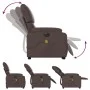 Sillón de masaje elevable eléctrico cuero sintético marrón de , Sillones - Ref: Foro24-3204909, Precio: 393,75 €, Descuento: %