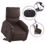 Sillón de masaje elevable eléctrico cuero sintético marrón de , Sillones - Ref: Foro24-3204909, Precio: 366,53 €, Descuento: %