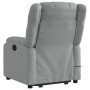 Sillón de masaje reclinable de pie de tela gris claro de , Sillones - Ref: Foro24-3205214, Precio: 302,05 €, Descuento: %