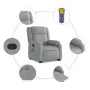 Hellgrauer Fuß-Massagesessel aus Stoff von , Sessel - Ref: Foro24-3205214, Preis: 296,92 €, Rabatt: %